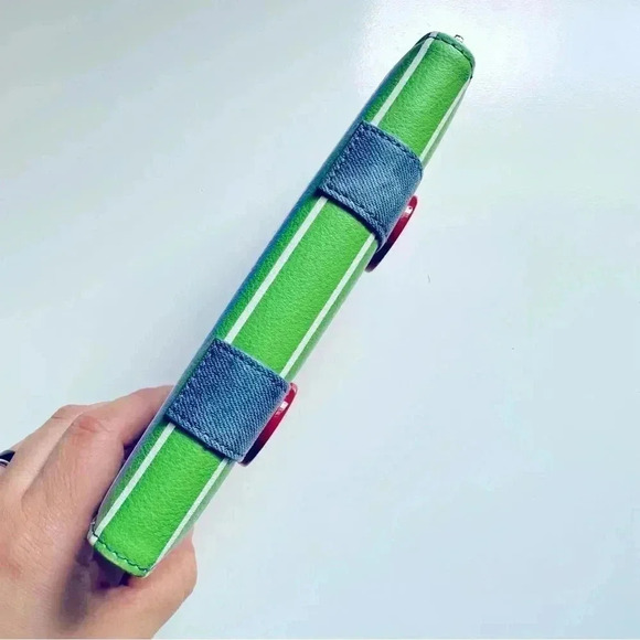 NWOT Good Guys Chucky Overalls Large Zip Wallet - Picture 4 of 6